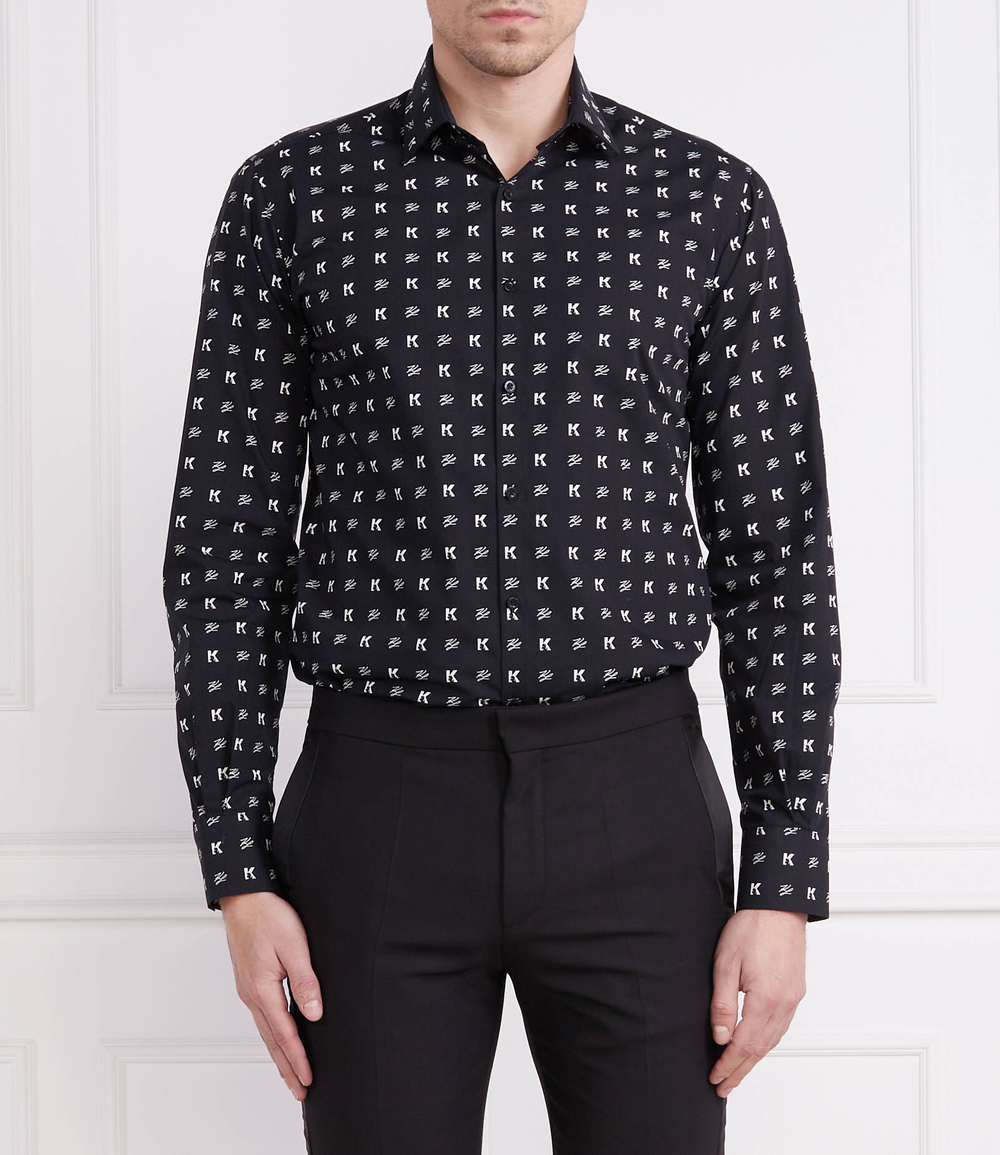 рубашка Karl Lagerfeld - черный(605003 532606)