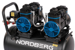 NORDBERG (NCEO50/500) Компрессор безмасляный 220В, ресивер 50 л, 500 л/мин