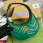 Gucci GG Marmont Half-Moon-Shaped Bag