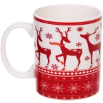 Кружка керамическая 350мл «Символы праздника», микс рисунков