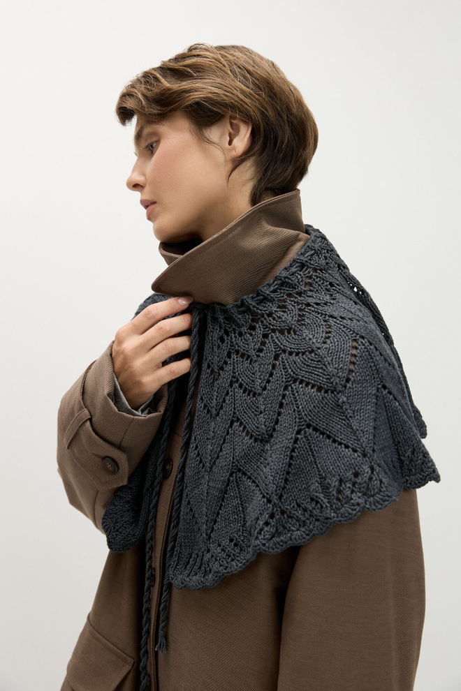 Воротник ажурный