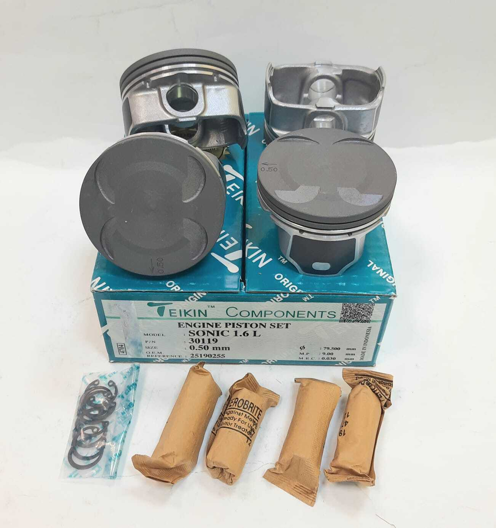 Поршни Teikin с кольцами TP +0.50 Z16XER, A16XER, F16D4