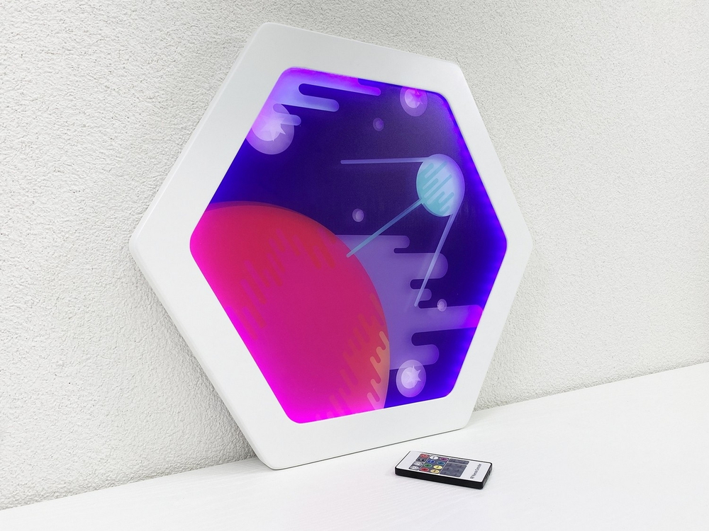 Декоративная тактильная панель с подсветкой