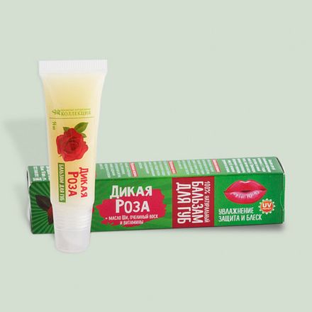 Бальзам для губ "Дикая роза"