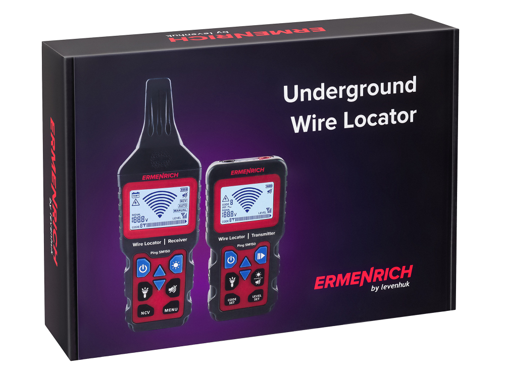 Детектор подземных проводов Ermenrich Ping SM150