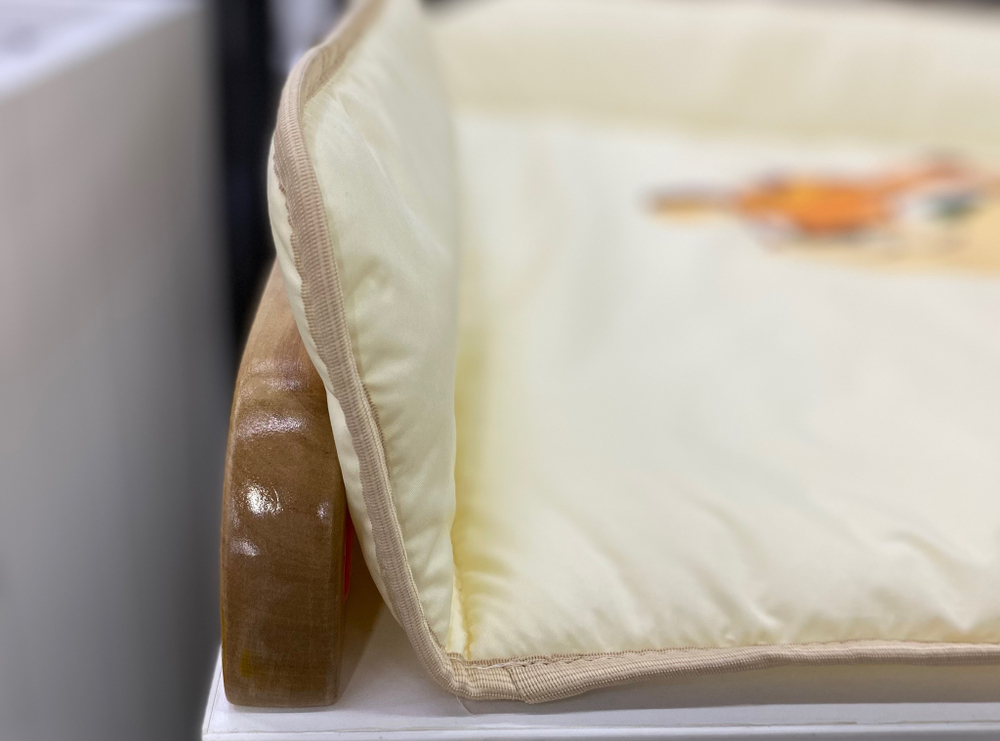 BAMBOLA Матрасик на комод для пеленания Люкс Тигренок 80*65