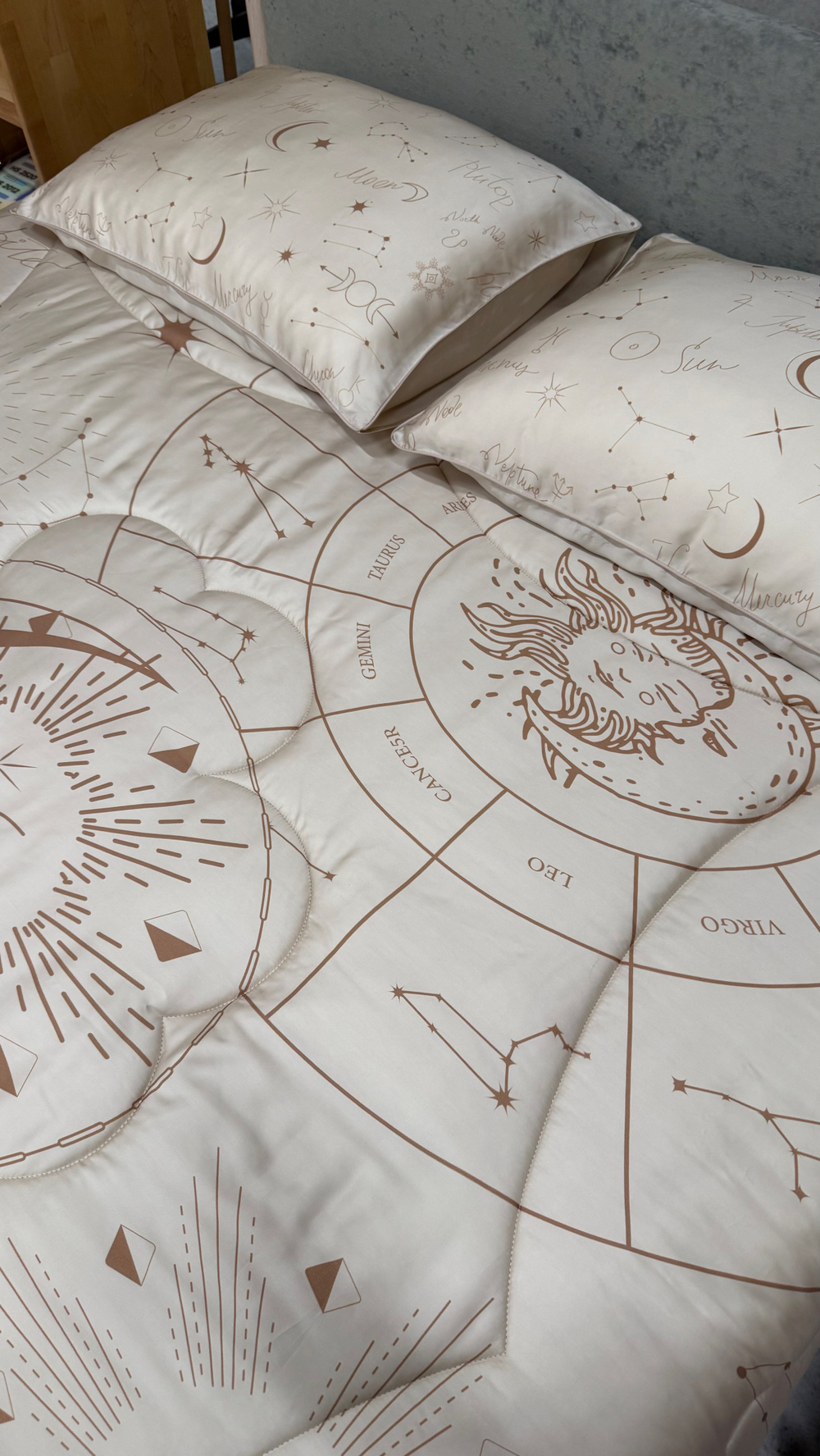 Комплект из тенселя с одеялом-комфортером