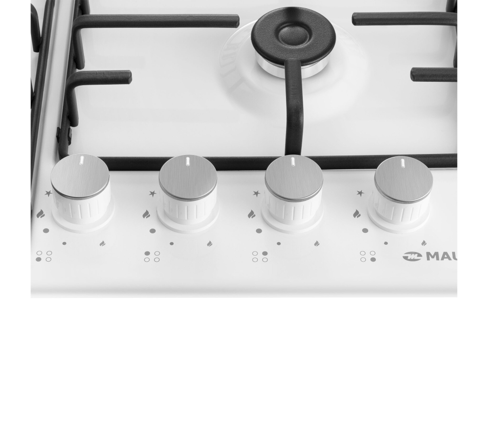 Газовая варочная панель MAUNFELD EGHE.64.3STS-EW фото 7
