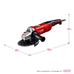 ЗУБР 2200 Вт, d230 мм, УШМ (УШМ-230-2205 П)