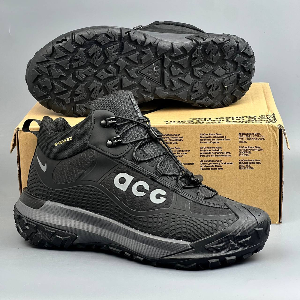 Кроссовки Nike ACG GoreTex на меху #434 (черн.)