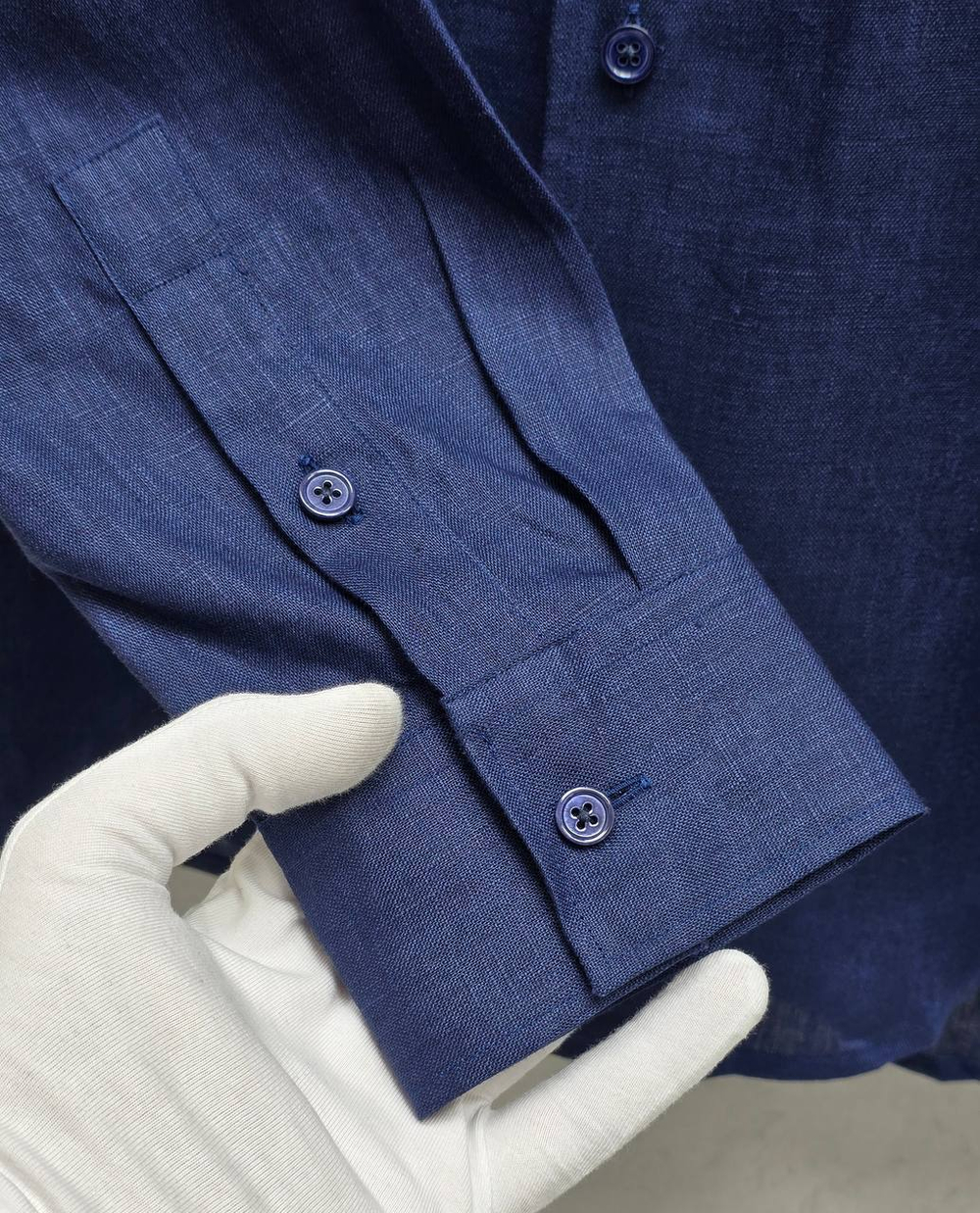 Льняная рубашка Zegna