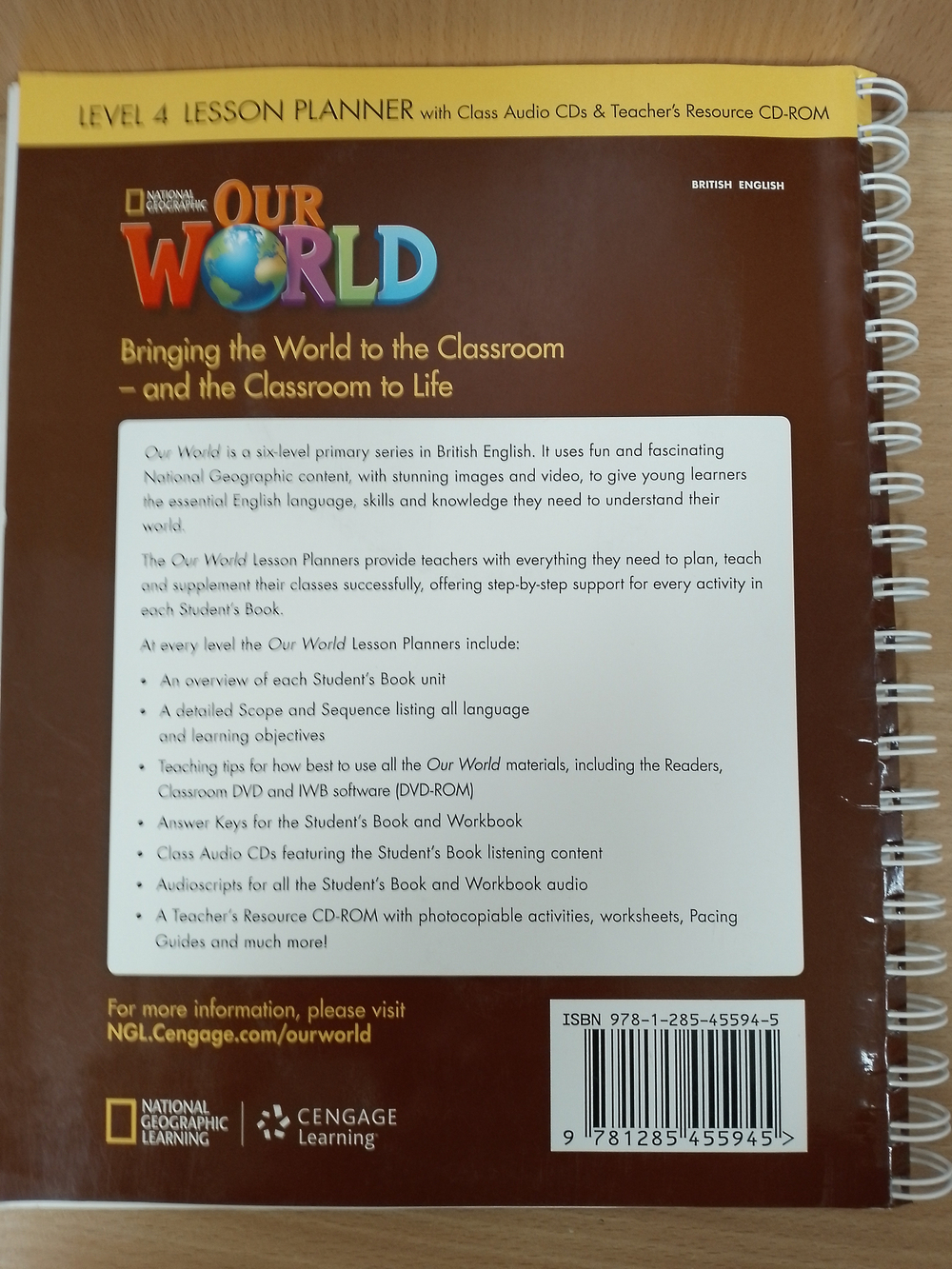 Our World BrE 4 книга для учителя (TB +CD(x1) +CD-ROM(x1)