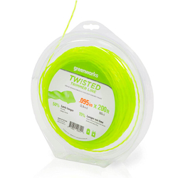 Витая леска для триммера Greenworks 2,4мм