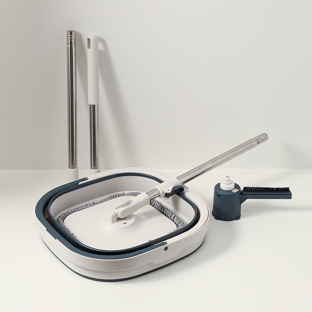Швабра со складным ведром compact mop