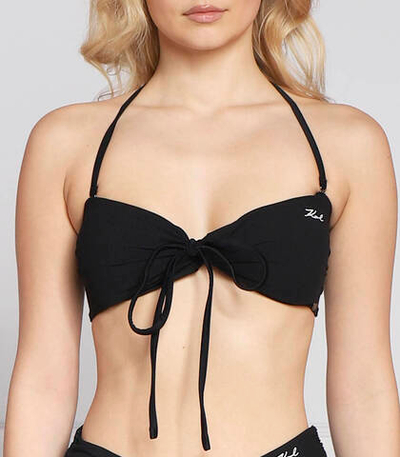 топ бикини Karl Lagerfeld - черный(230W2232)