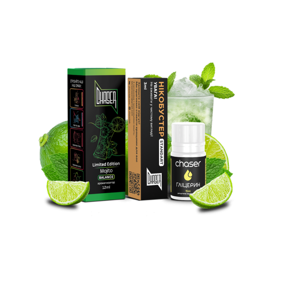 Chaser BLACK - Mojito (30ml, 5% nic)