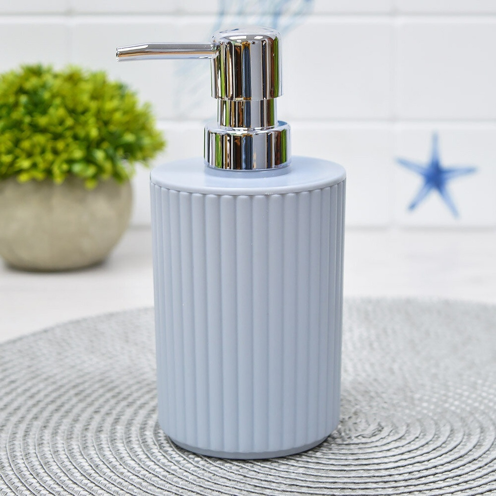 Дозатор для жидкого мыла 16,5*7,5см, серый, BZ-8276GY