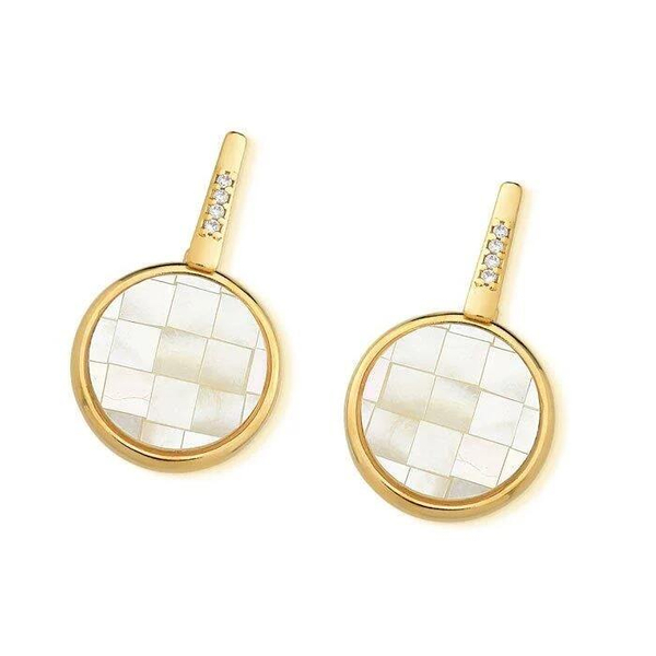 Серьги Possebon Mother Pearl Mosaic A2954.1 G