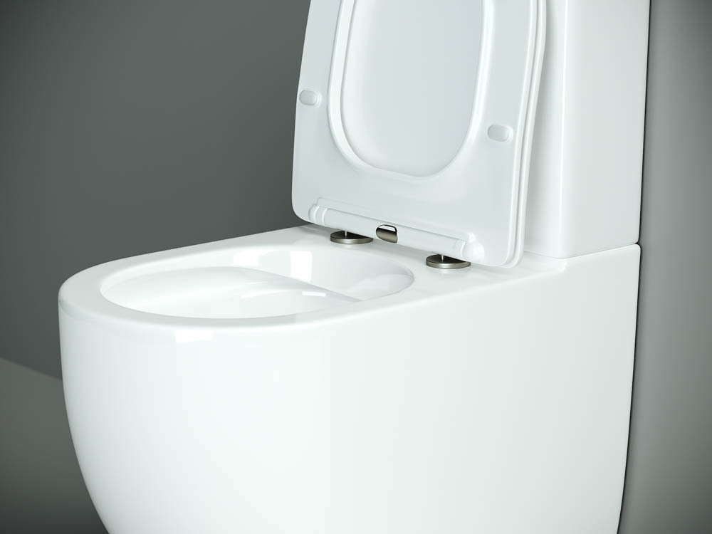 Унитаз-компакт Ceramica Nova Metropol Rimless с крышкой-сиденьем CN4001