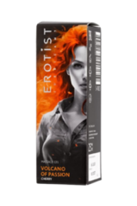 Гель Erotist - жидкий вибратор Volcano of passion, Вишня