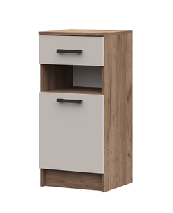 Машенька ТБ 201 Тумба с ящиком Дуб крафт табачный / Кашемир