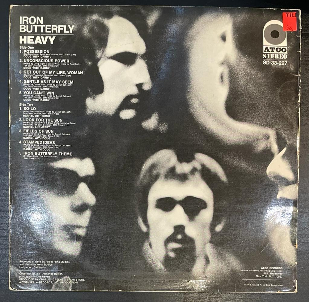 Iron Butterfly - Heavy (1968г.)