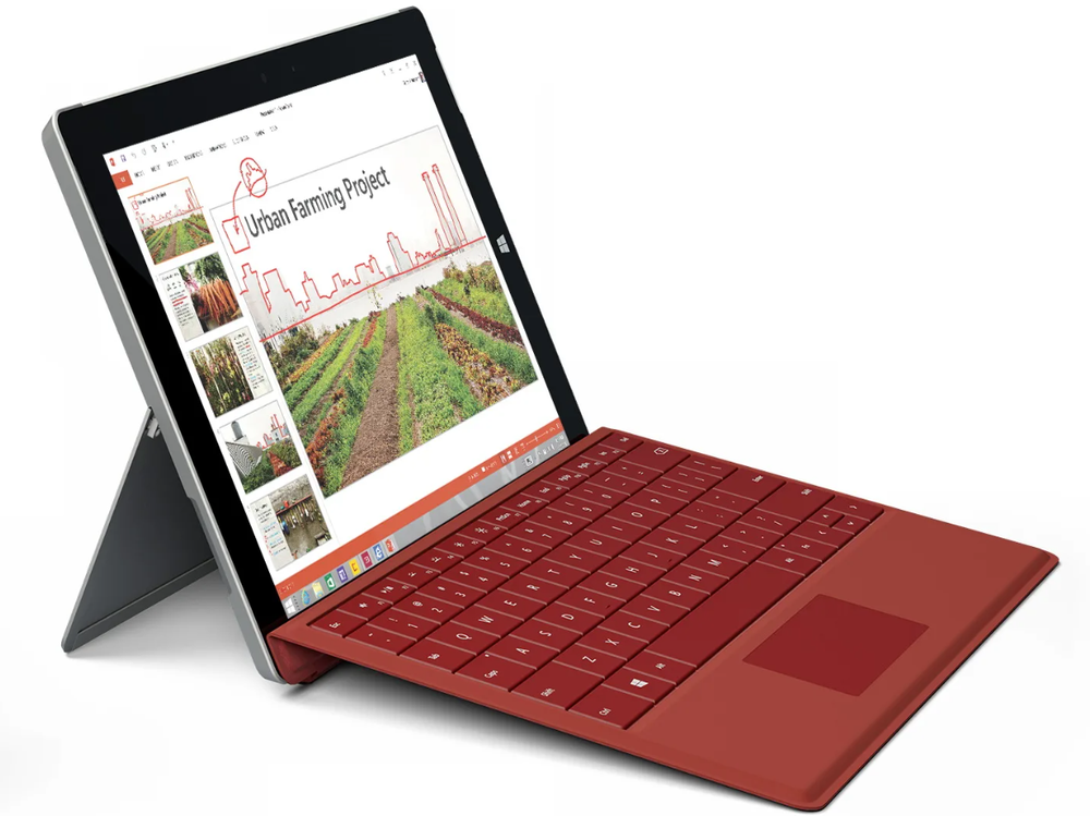 12.5" Ноутбук Microsoft Surface Pro 3 (2160x1440, Intel Core i5-4300U, RAM 8ГБ,SSD 256ГБ,  Intel HD Graphics 4400, Win 10Pro)