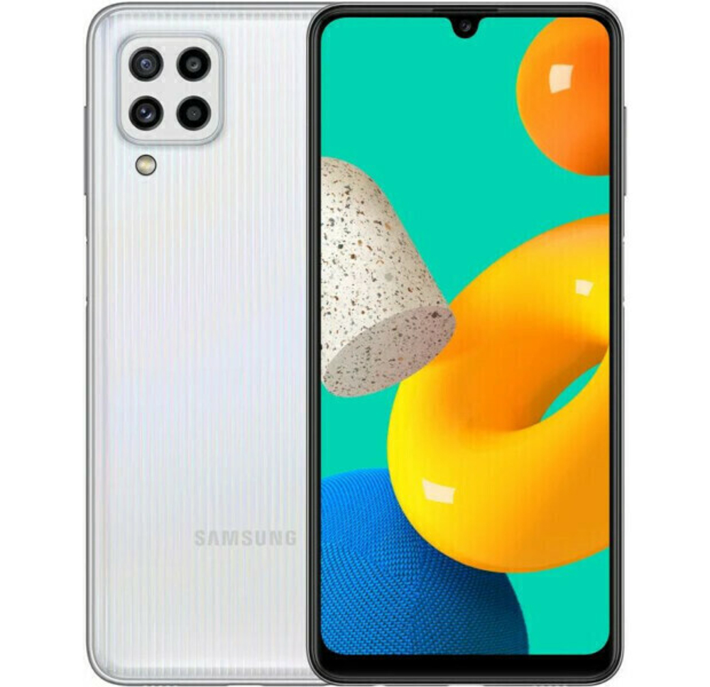 Смартфон Samsung Galaxy M32 6/128 ГБ RU, Белый - цена 24 490 руб | Купить в  Симферополе и Крыму Gadjet Crimea