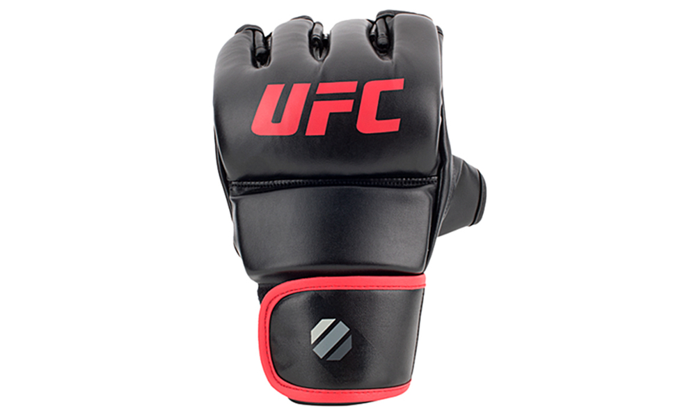 UFC Перчатки MMA тренировочные 6 унций чёрные L/XL