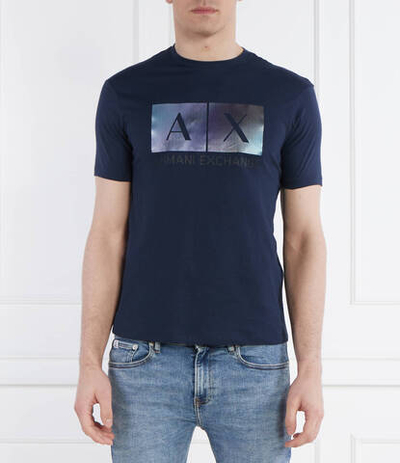 Футболка Armani Exchange - темно-синий(3DZTJB ZJBYZ)