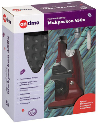 Микроскоп детский 100–450х (45044)