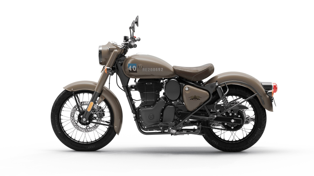 Royal Enfield Classic 350 Signals Desert Sand