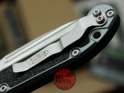 Нож Microtech GREY LUDT Gen III Standard S/E - клинок дроппоинт, серая рукоять
