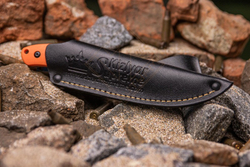 Нож Kizlyar Supreme Asket N690 G10, Orange/Tacwash