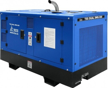 Сварочный генератор ТСС DUAL DWG-500 двухпостовой дизельный 039736