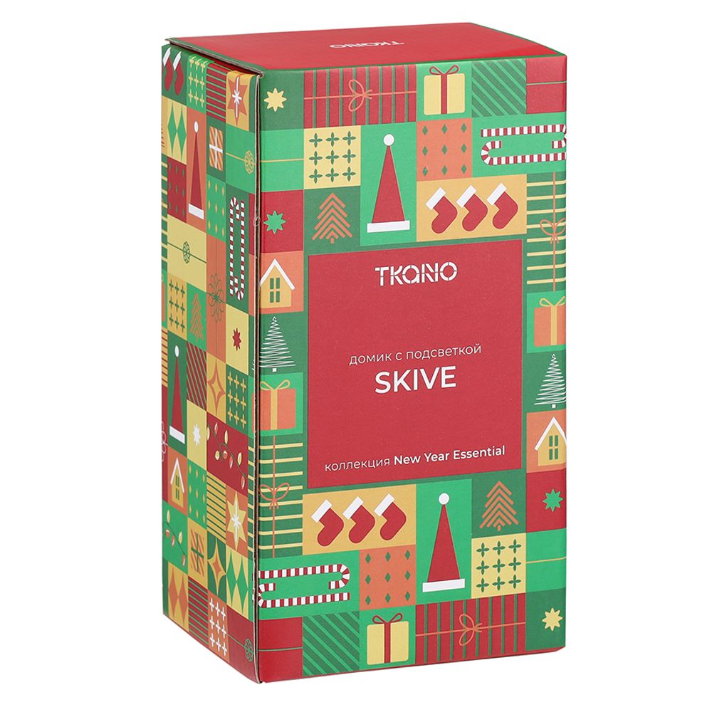 Домик с подсветкой Torring из коллекции New Year Essential, 16 см