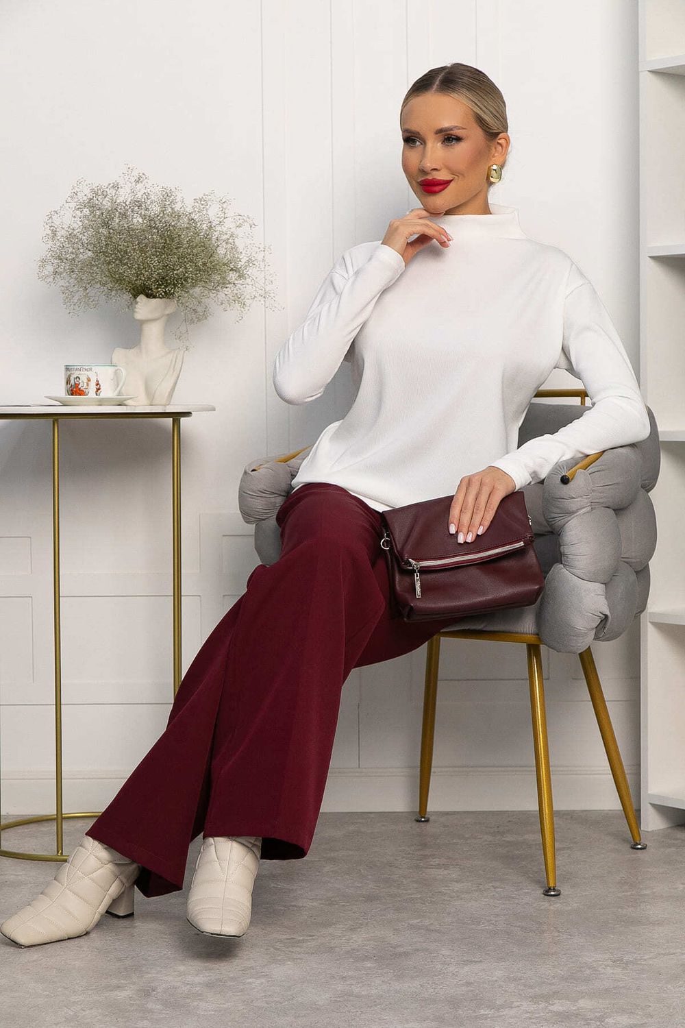 Джемпер Новый облик (молочный) Б14235-34М LT Collection