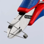 Кусачки боковые для электроники 115 мм Knipex 77 02 115 SB