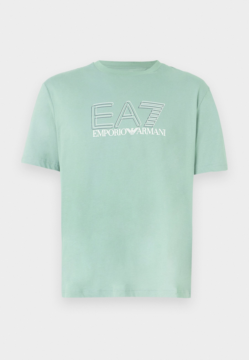 EA7 Emporio Armani UNISEX - Футболка с принтом - Зелёный