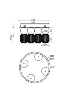 Потолочный светильник Maytoni MOD273CL-L60CH3K