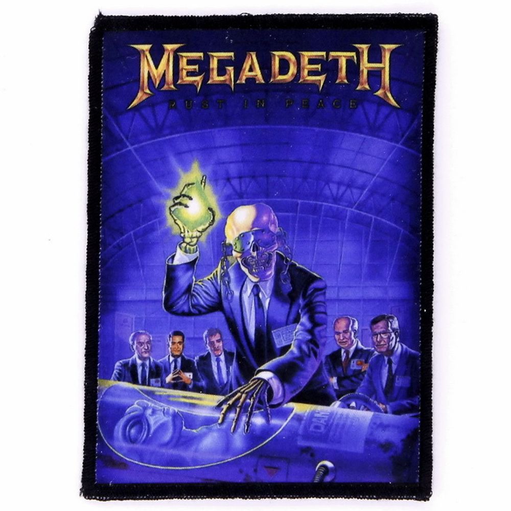 Нашивка Megadeth Rust In Peace (573)