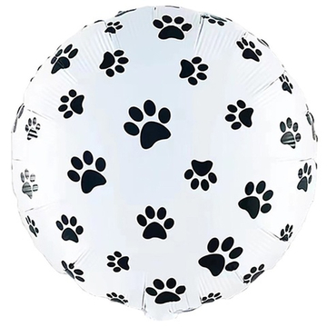 Фольгированный шар «Лапки», 46 см