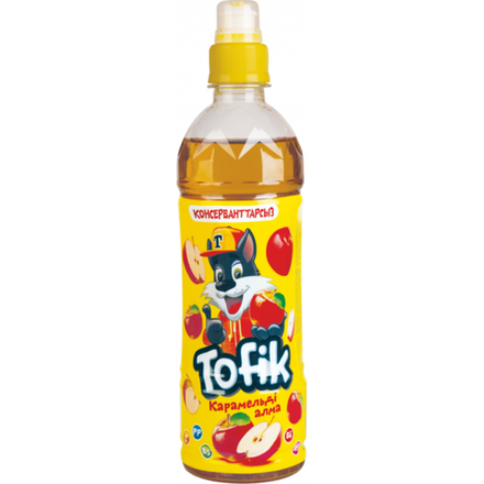 Напиток Tofik карамельное яблоко 0,5мл
