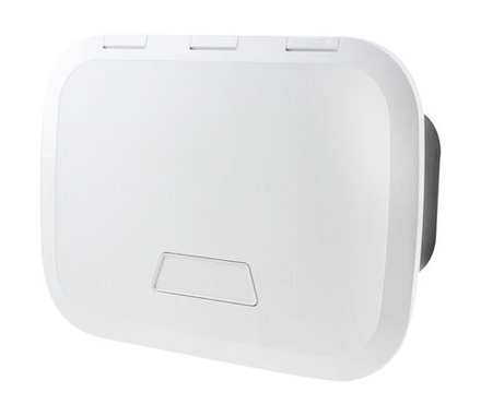 Ящик врезной с крышкой, замком и ключом, 275х375х160 мм