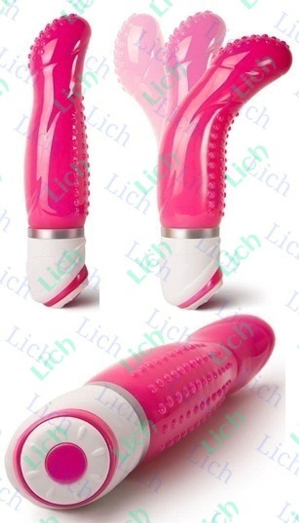 Водонепроницаемый вибромассажер  JOG BUZZ , управляемый колесиком