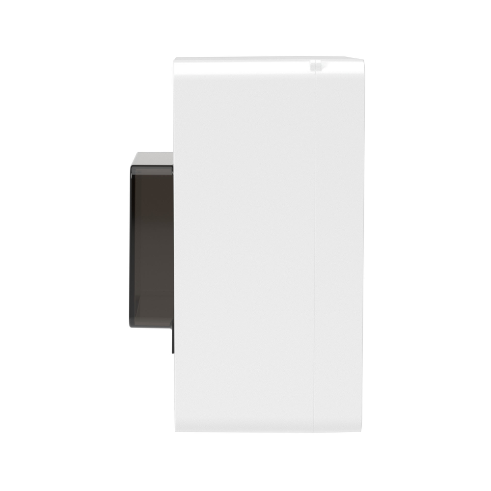 Щиток 4 мод настенный FRAME, белый, с тонированной дверцей