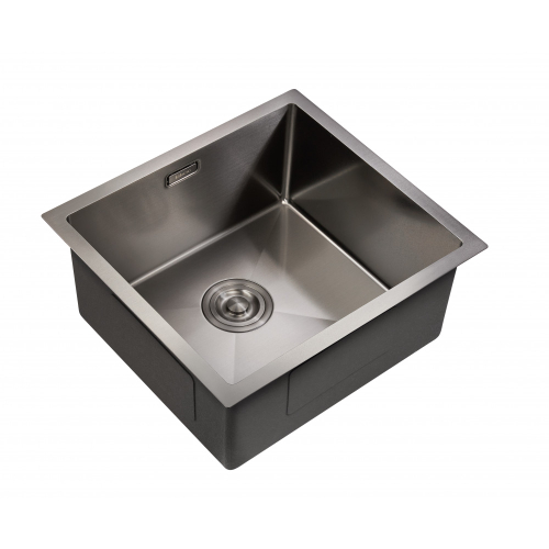 Мойка для кухни MILACIO Denia 48 Steel MC.77449 сталь воронёная