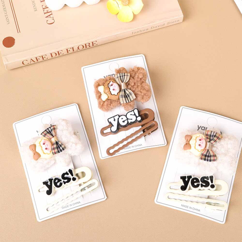 Набор заколок для волос из 3х шт