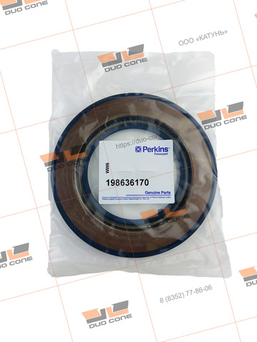 Армированная манжета (сальник) 198636170 Perkins