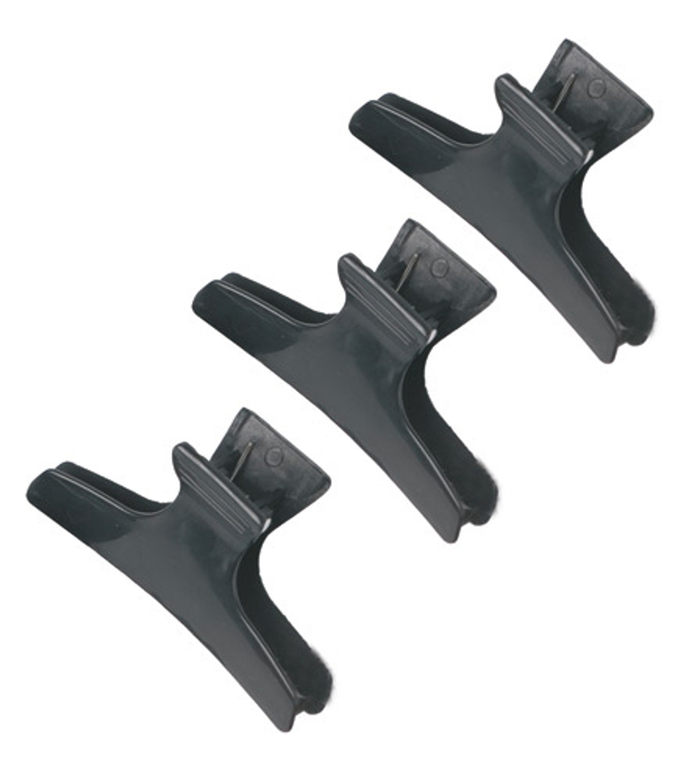 Зажим DEWAL "бабочка" цветной 12шт/уп (цена за 1 шт)